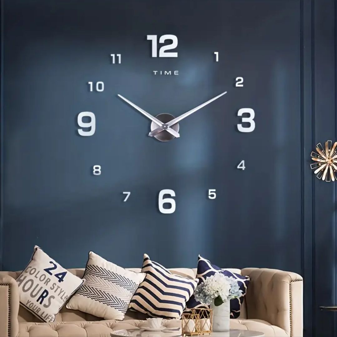 Reloj de Pared 3D "Tridimensional"