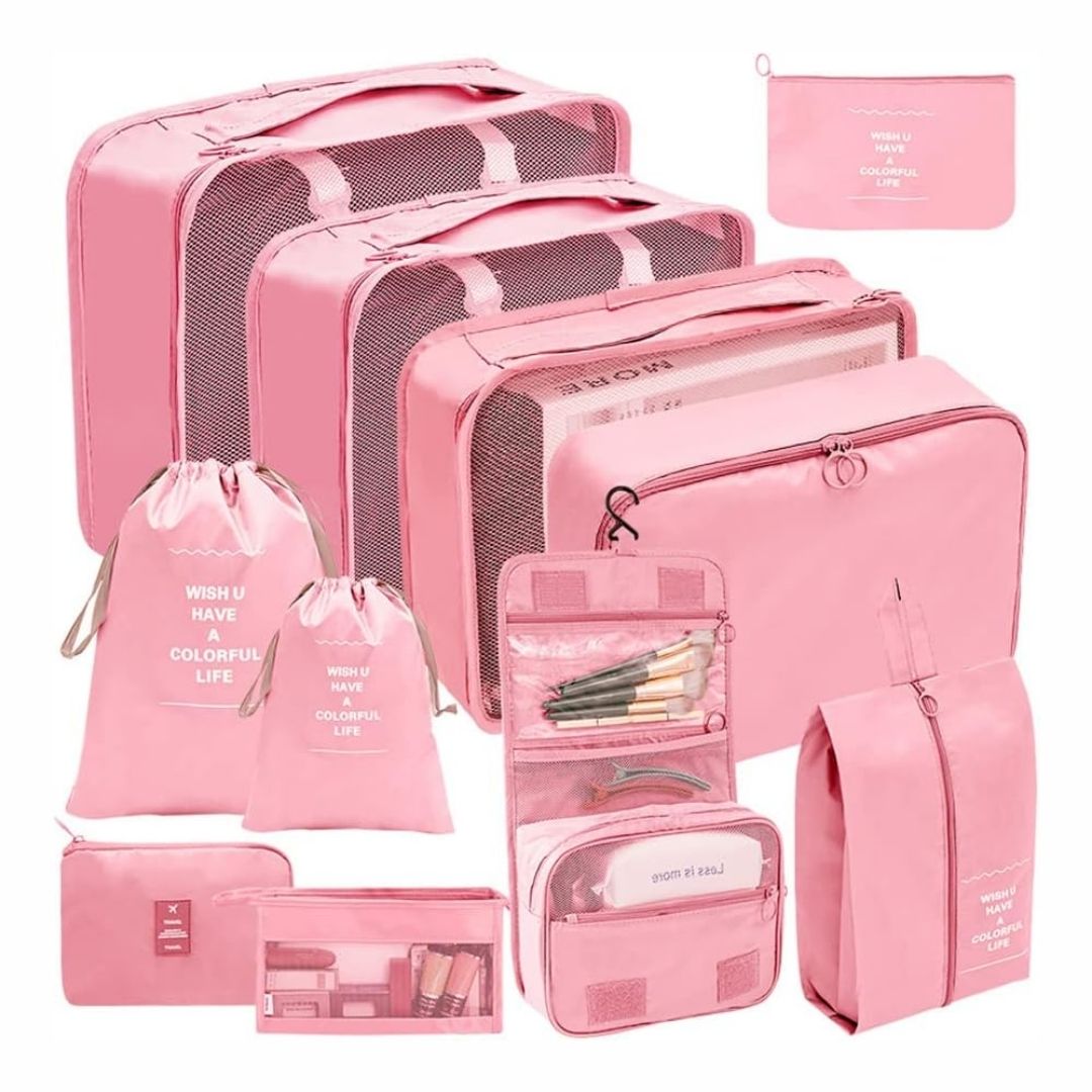 Organizador De Ropa Para Viaje 11pcs "Travel Wish"