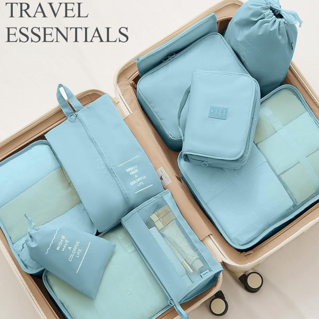 Organizador De Ropa Para Viaje 11pcs "Travel Wish"