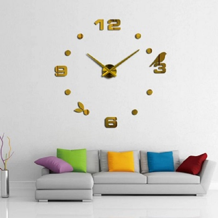 Reloj de Pared 3D "Diseño Pájaro"