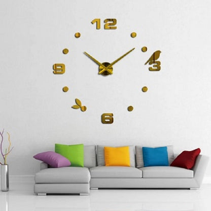 Reloj de Pared 3D Diseño Pájaro