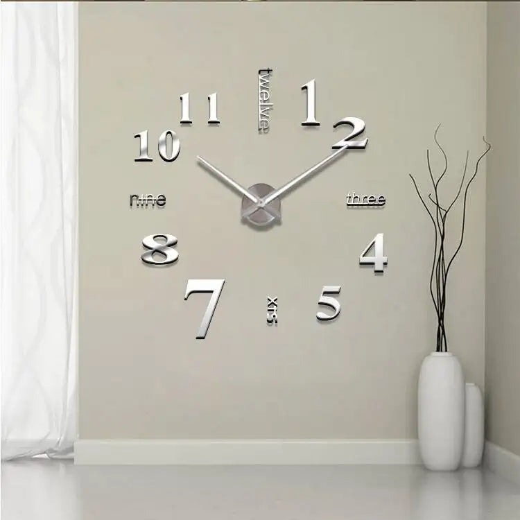 Reloj de Pared 3D Abstracto